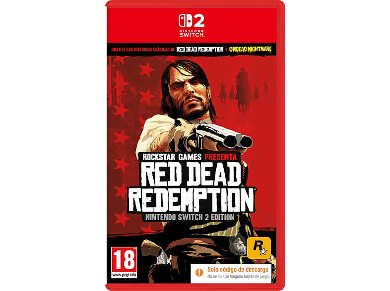 Nintendo Switch 2 Red Dead Redemption (Código de descarga)