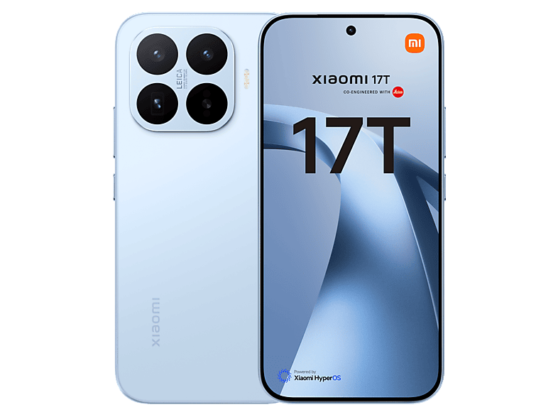 Xiaomi 17T Azul 256GB 12GB RAM 6.59 POLED MediaTek Dimensity 8500 - Ultra de 4 nm 6500mAh