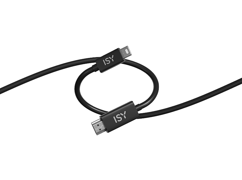 ISY IDP-1033 1.5m HDMI a miniDisplayPort 1.2 Negro