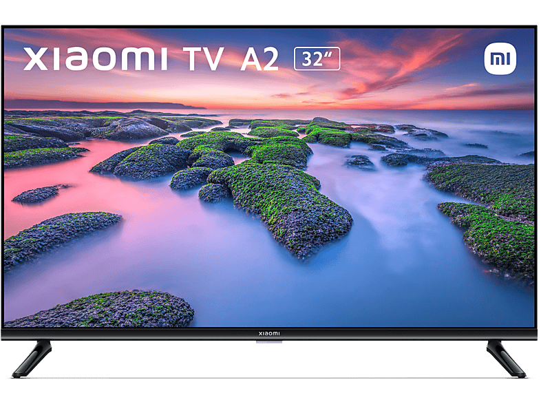 Xiaomi TV A2 HD Smart TV Control por voz Dolby Audio  DTS+X® Inmersive Limitless Unibody Negro
