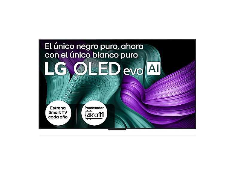 LG OLED65M59LA UHD 4K Inalámbrico Procesador Inteligente α11 AI Processor 4K Gen2 Smart TV DVB-T2 (H.265) Rocky Black