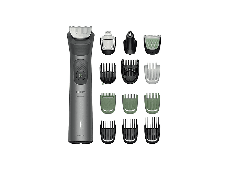 Philips MG7921/15 BeardSense 15 en 1 120 min Uso Seco/Húmedo Cara,Pelo,Cuerpo Cuchillas Acero Autoafilable Multi Grooming