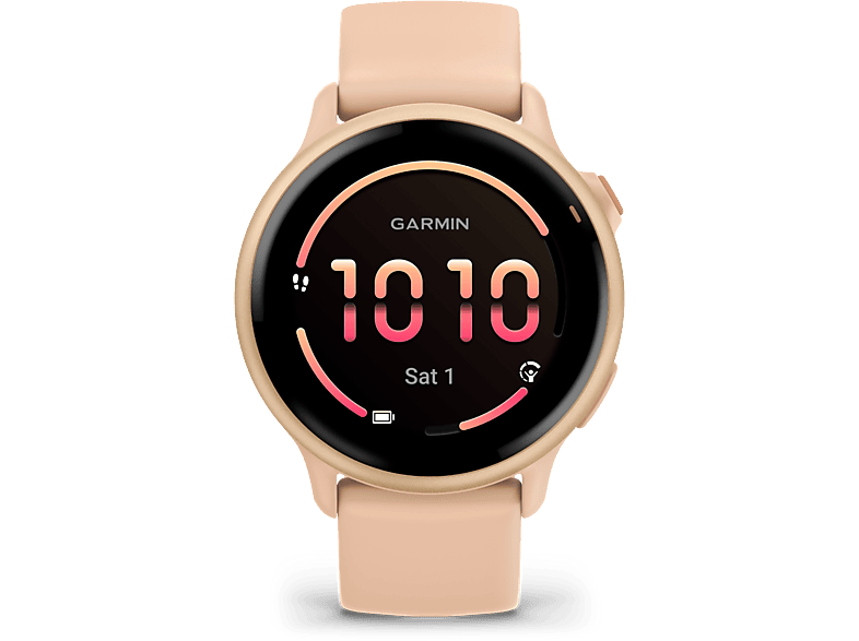 Garmin vívoactive® 6 Rosa Silicona 20mm 8 GB 1.2 AMOLED Autonomía hasta 11 días