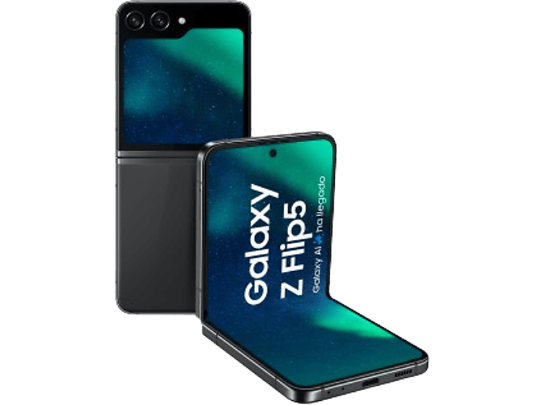 Samsung Galaxy Z Flip5 5G Gris Grafito 256GB 8GB RAM 6,7 FHD+ Plegable Qualcomm Snapdragon 3700 mAh Android 13