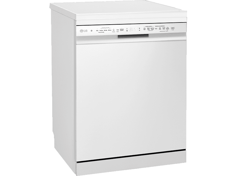 LG DF242FWS Independiente 10 programas Lavado a vapor Blanco