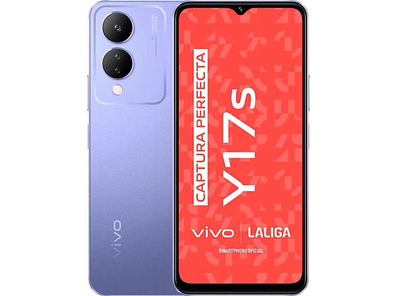 vivo Y17s Glitter Purple 128 GB 6 GB RAM 6.56 HD+ MediaTek Helio G85 5000 mAh Dual SIM Android