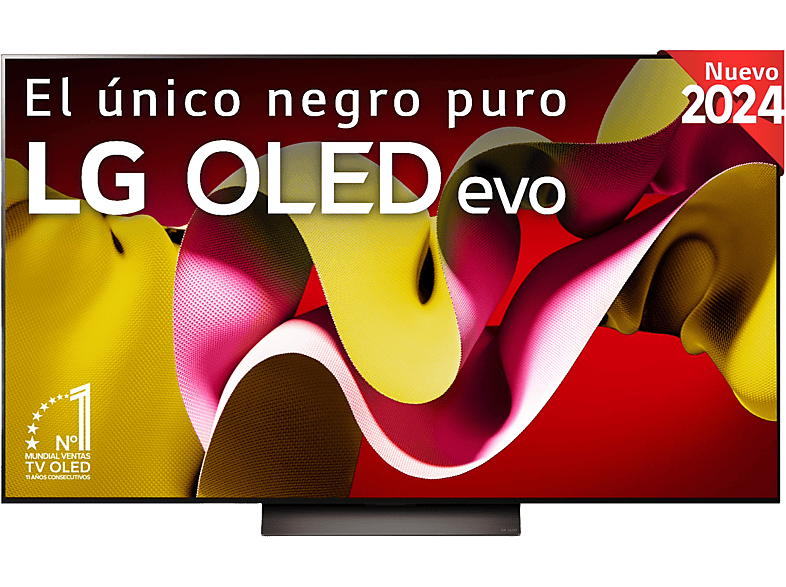 LG OLED77C45LA OLED 4K Procesador Inteligente 4K α9 Gen7 Smart TV DVB-T2 (H.265) Negro
