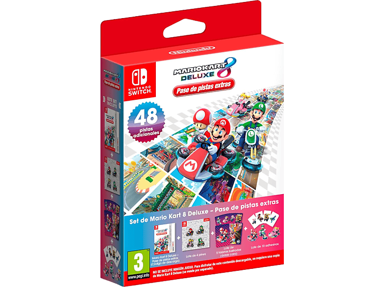 Nintendo Switch Mario Kart 8 Booster Pack de Contenido adicional (*Juego no incluido)