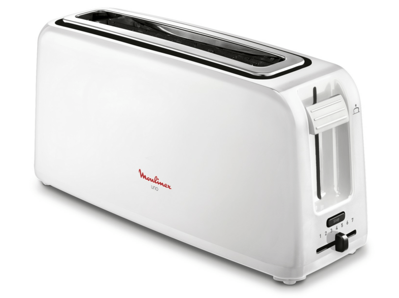 Moulinex LS1A11 UNO 900 W 7 posiciones 1 Ranura Blanco