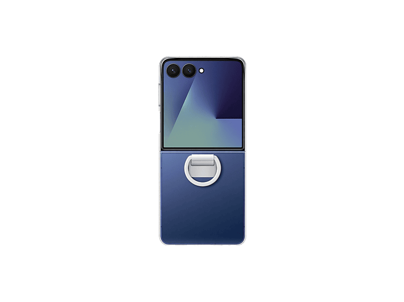 Samsung Para Samsung Galaxy Z Flip7 De Silicona con anillo Transparente