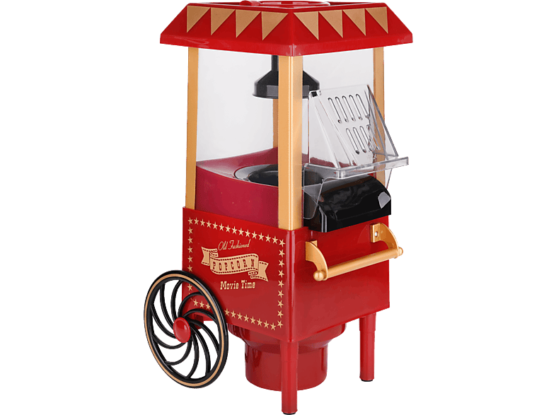 NK HO33001  Máquina de palomitas carro 1200 W Capacidad 0.27 l Sin aceite Rojo