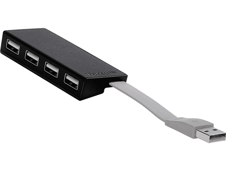 Targus ACH114EU 4 puertos  USB 2.0 Negro