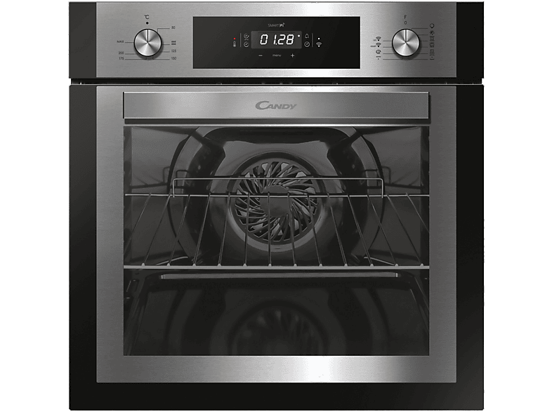 Candy Essenza FCNE625X WIFI Multifunción 70l Limpieza h2O 60cm WIFI Puerta doble cristal Inox