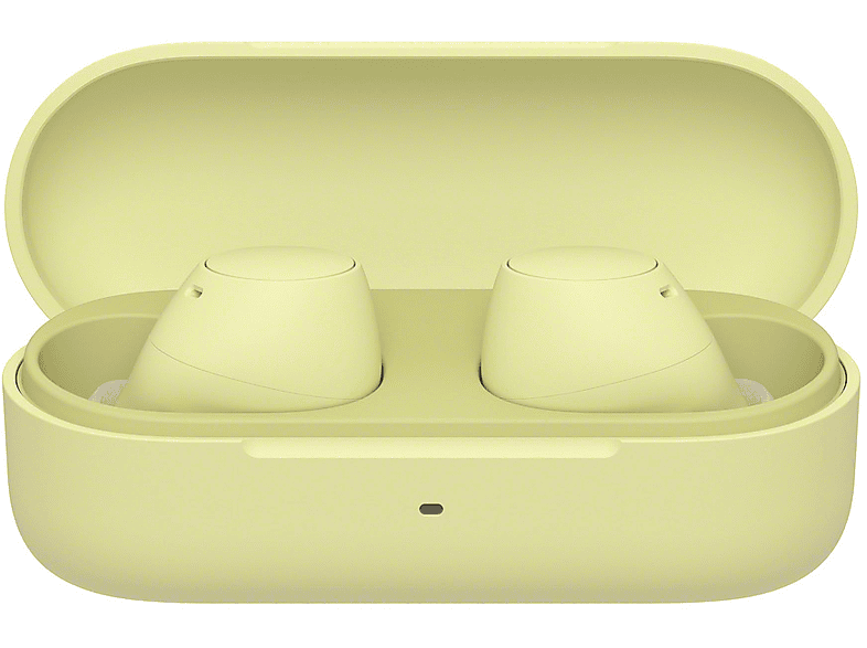 Sony WFC510Y Ligeros Bluetooth Conexión multipunto Sonido ambiente Spotify Tap Carga rápida 22h IPX4 Amarillo