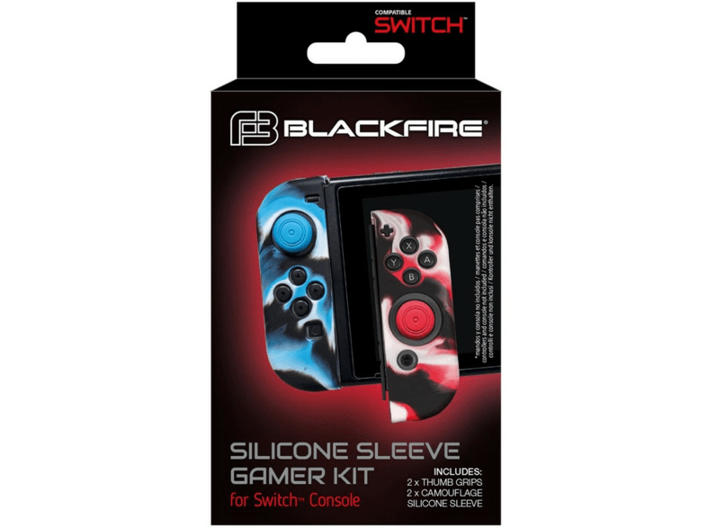 Ardistel Para Nintendo Switch Silicona Azul Rojo