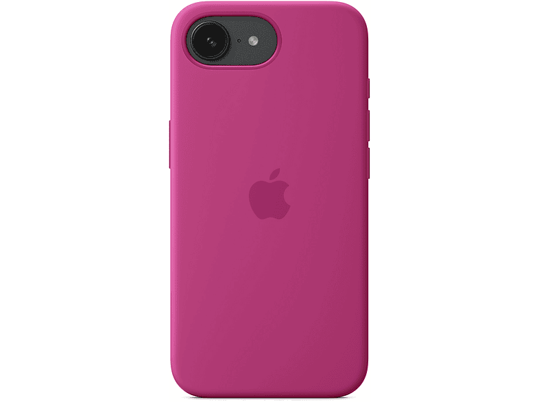Apple Funda de silicona para el iPhone 16e Fucsia