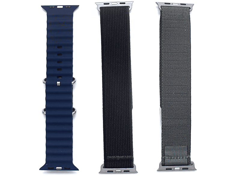 Friendly License Fancy Mix Apple Watch 42/44/45 mm  Negro Verde Azul marino