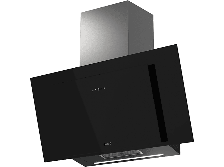 Cata THALASSA PRO 900GBK 6 Niveles de Extracción 842 m³/h 90 cm Ancho Tira LED Temporizador Negro