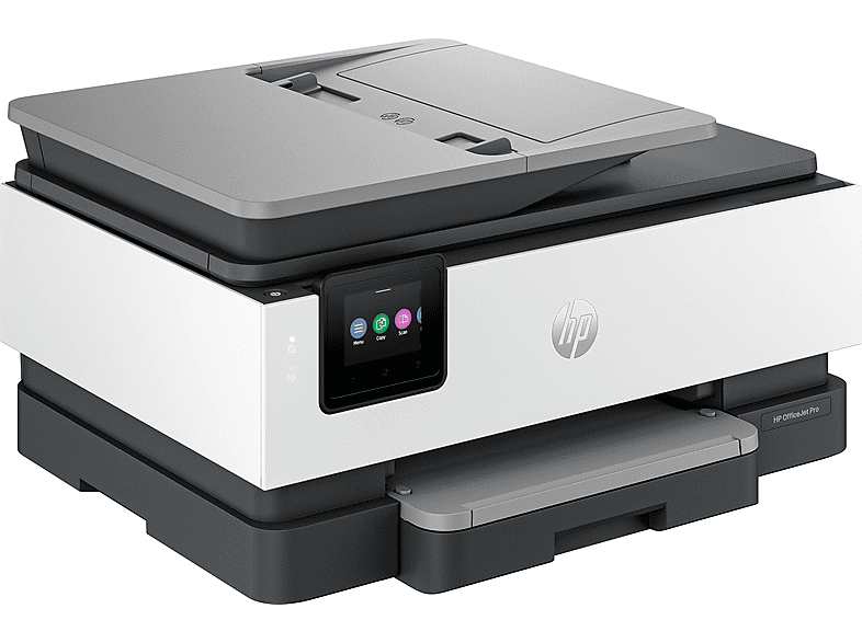 HP OfficeJet Pro 8124e Copia Escáner Fax móvil Inyección de tinta térmica Wi-Fi Hasta 6 meses tinta con HP+ Gris