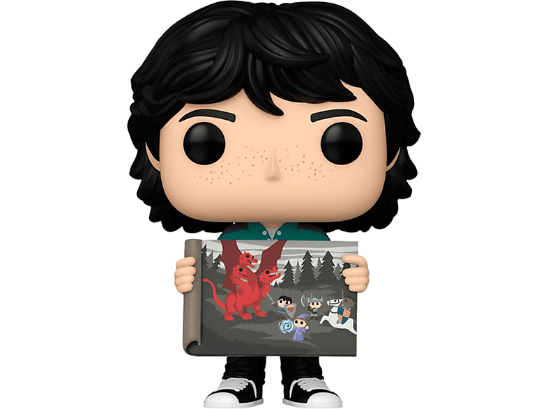 Funko Pop! Stranger Things S4: Mike con Cuadro de Will Vinilo 10 cm