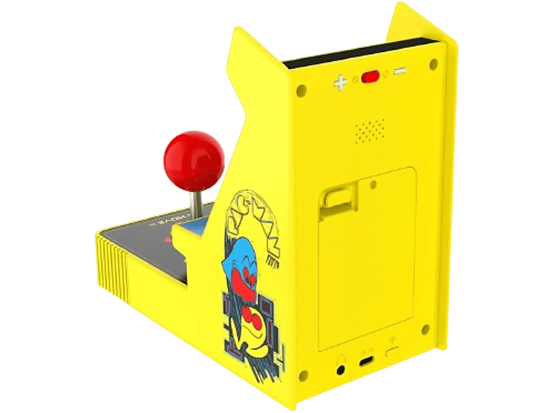 My Arcade Joystick Player PacMan Pantalla color 3.5  Altavoz incorporado, Amarillo