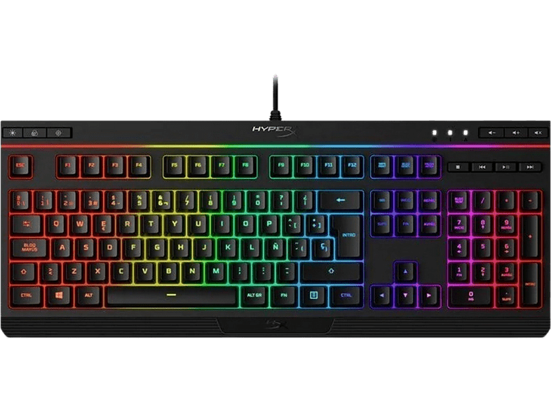 HyperX Alloy Core RGB USB Retroiluminación RGB Negro