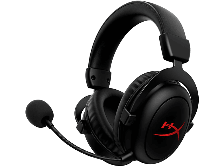 HyperX Cloud II Core De diadema Inalámbricos Hasta 80 horas Micrófono Cancelación de ruido PC  Negro