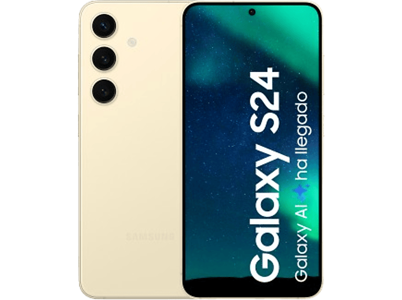 Samsung Galaxy S24 Amber Yellow 256GB 8GB RAM 6.2 FHD+ Exynos 2400 4000 mAh Android 14