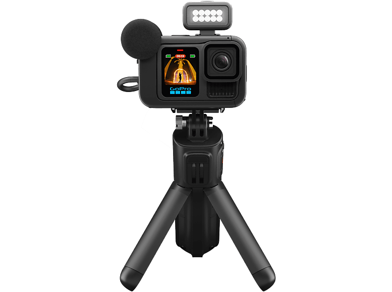 GoPro Hero 13 Black Creator Edition HyperSmooth 6.0 5.3K 27 MP Autonomía 4.5 h HDR Sumergible 10m Cámara lenta Negro