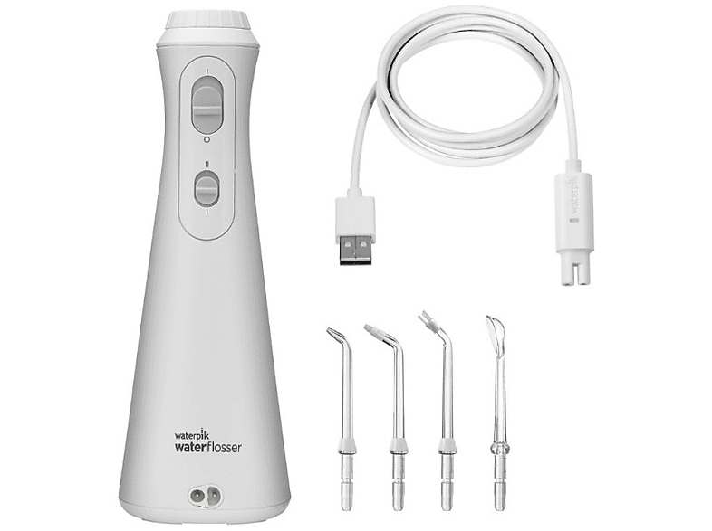Waterpik WP-490 2 niveles de presión 45/75 psi 1450 impulsos/min Blanco