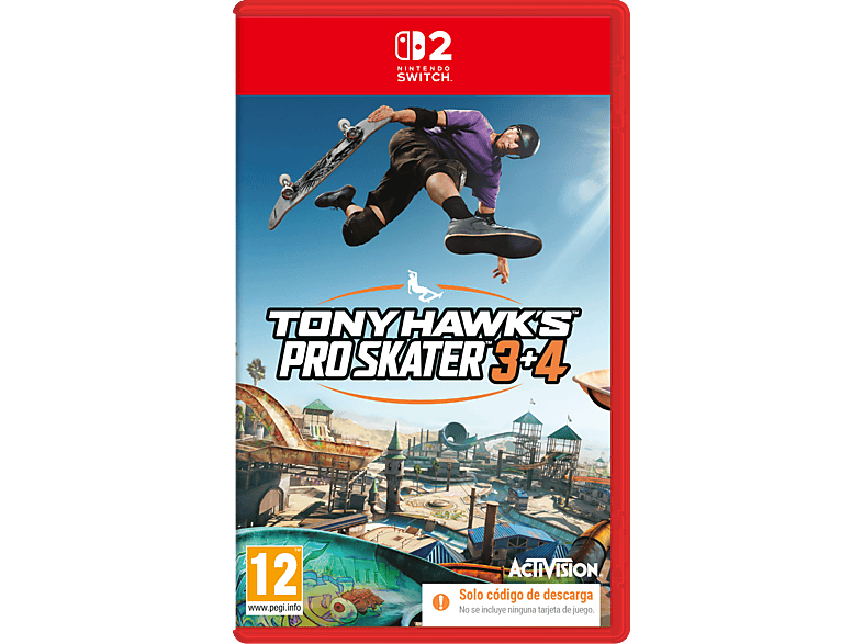 Nintendo Switch 2 Tony Hawk's™ Pro Skater™ 3 + 4 (Código de descarga)