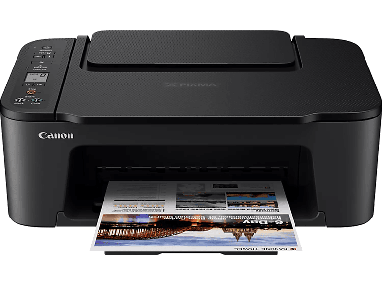 Canon Pixma TS3550I 2 cartuchos FINE (negro y color) 7.7 ppm WiFi Con PIXMA Print Plan Negro
