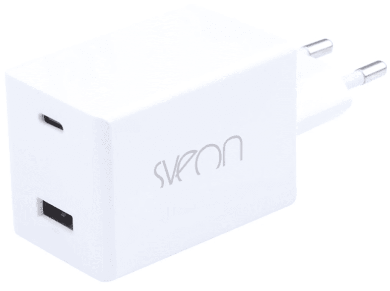 Sveon SAC248 USB-C Carga rápida 48 W Blanco