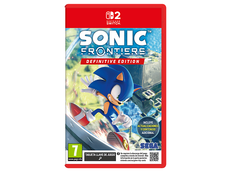 Nintendo Switch 2 Sonic Frontiers Definitive Edition