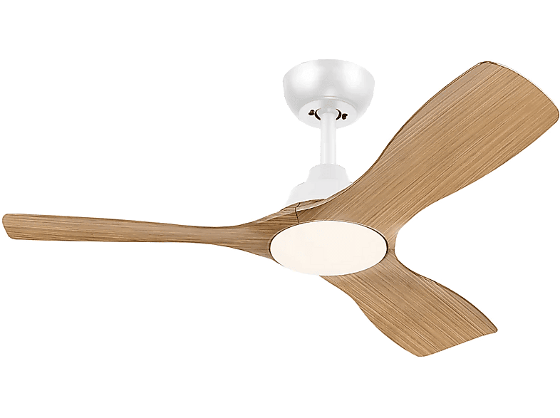 Philips Olas 28 W + 24 W LED 3 Velocidades Blanco/Madera