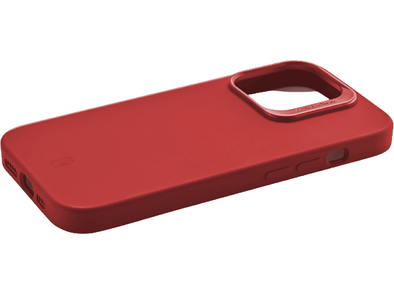 CellularLine SENSPLUSIPH15R Para Apple iPhone 15 Silicona Trasera Antibacteriana Rojo