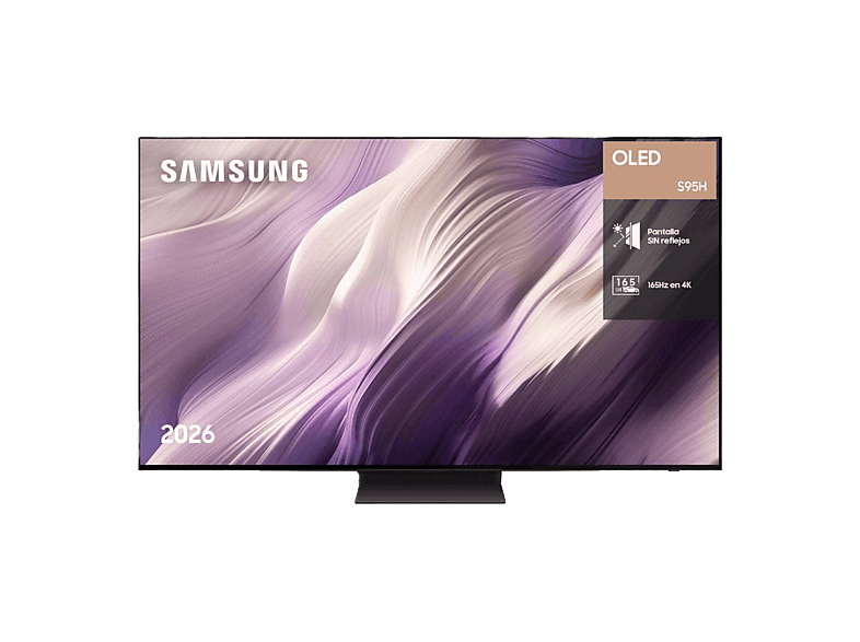 Samsung TQ48S95HAEXXC OLED 4K NQ4 AI Gen3 Processor Smart TV Tecnología Sin Reflejos Full AI Negro