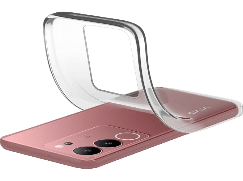 CellularLine Soft Para Vivo Y36 Goma blanda Trasera Transparente
