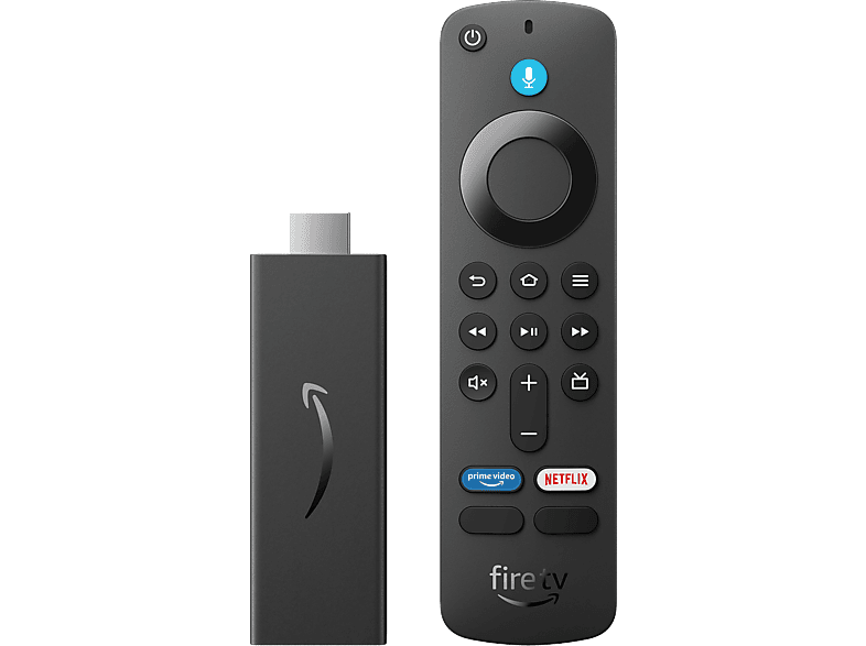 Amazon Fire TV Stick HD 2024 Mando por voz Alexa Controles de Hogar digital y reproducción en streaming HD Negro