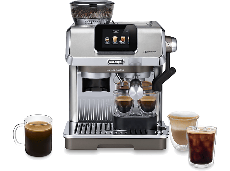 De'Longhi La Specialista Touch EC9455.M Molinillo integrado Táctil 1.7 L 4 Niveles de temperatura 1450W 15 bar Metal