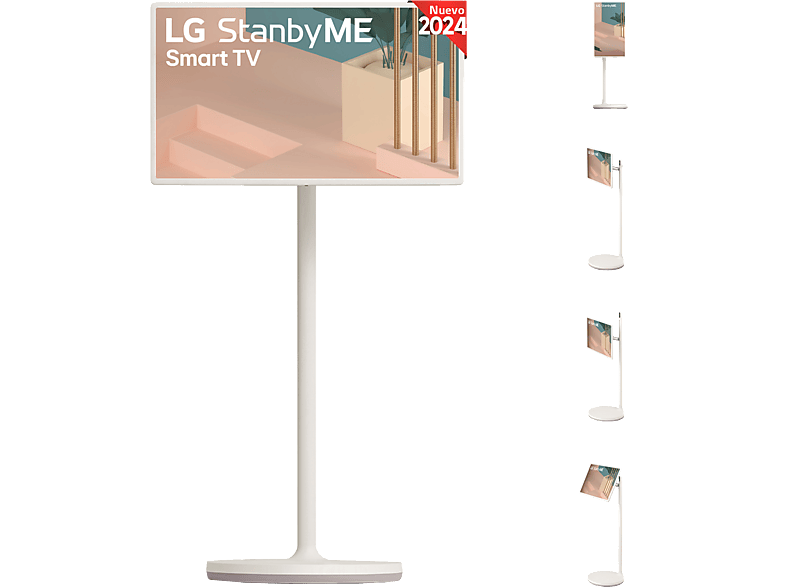 LG 27ART10AKPL Full-HD Procesador Inteligente α7 4K Gen4 con IA compatible con HDR10. Smart TV webOS 6.0 Beige