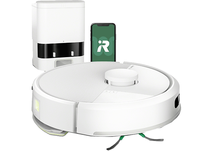 iRobot Roomba® 105 Combo Y351240 12.8V Capacidad de la Base 75 días Autonomía 2h Blanco