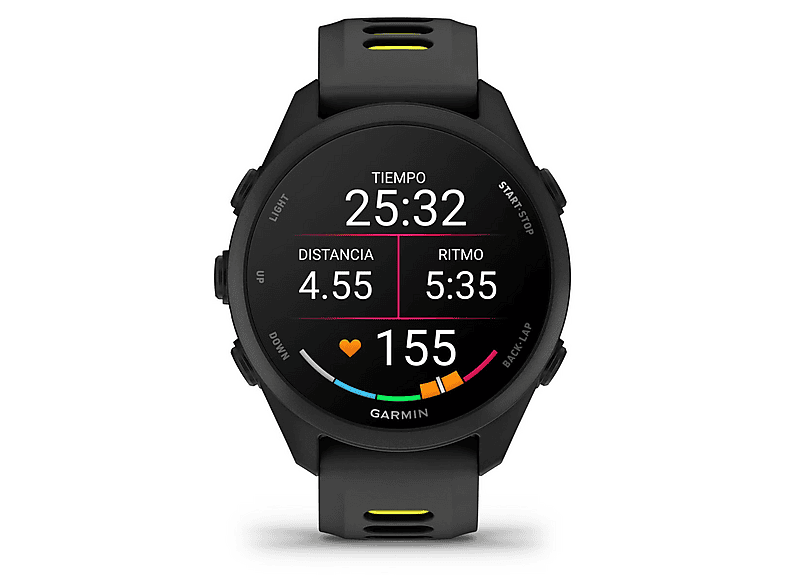 Garmin Forerunner 170 Negro 20 mm Pantalla Táctil AMOLED de 1.2 Hasta 10 días de Autonomía 5 ATM