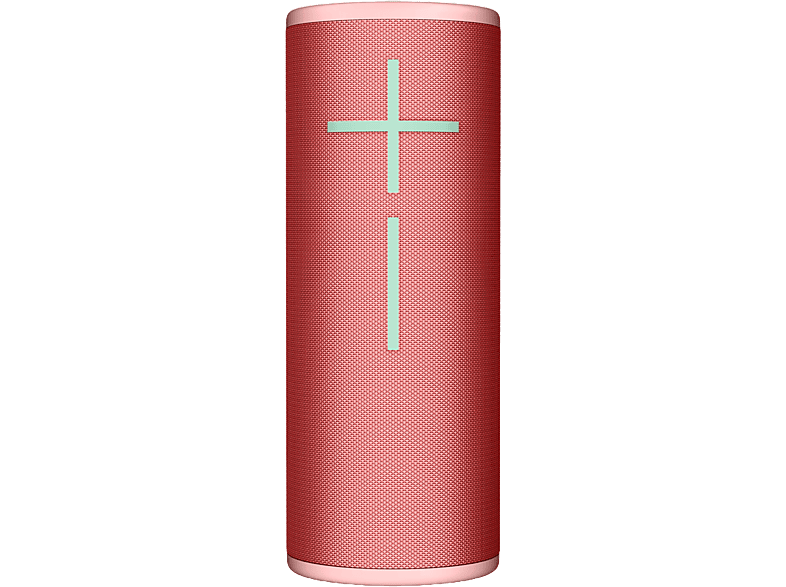 Ultimate Ears Megaboom 4 Bluetooth Sonido 360° 81/91 dBC Certificación IP67 Emparejable PartyUp 20hs batería Rojo