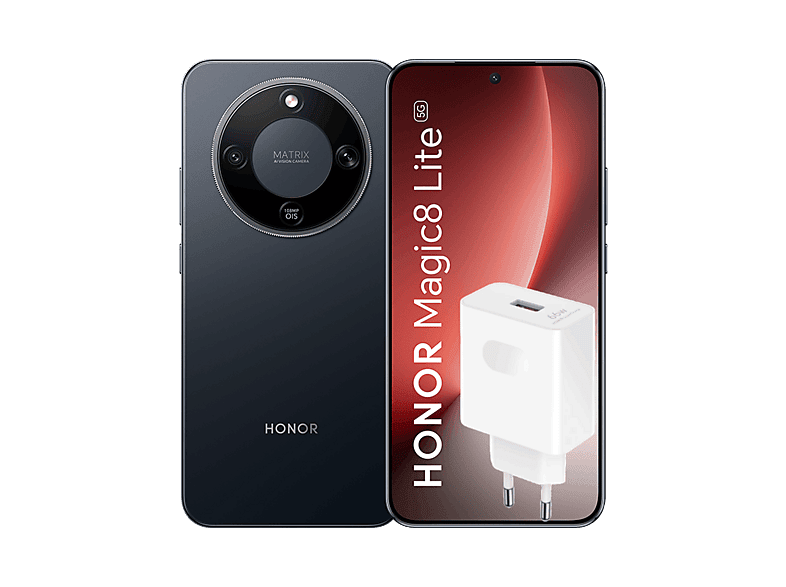 Honor Magic8 Lite Midnight Black 512GB 8GB RAM 6.79 AMOLED de 4320 Hz Qualcomm® Snapdragon® 6 Gen 4 (4nm) 7500 mAh Incluye Cargador