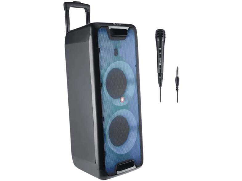 NGS Premium Portable Speaker Wild Rave 1 200 W Bluetooth 5.0 Luces LED Negro