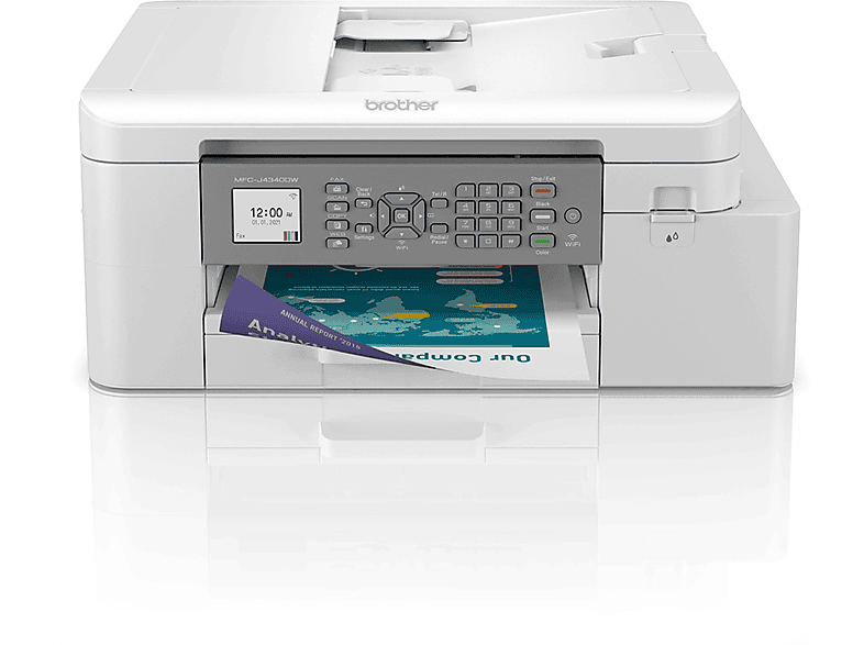 Brother MFCJ4340DWE Inyección de tinta 20 ppm WiFi Blanco