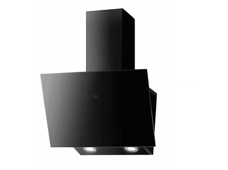 Mepamsa Cuadro 90 3 Velocidades 580 m³/h Aspiración perimetral 90 cm Cristal Negro