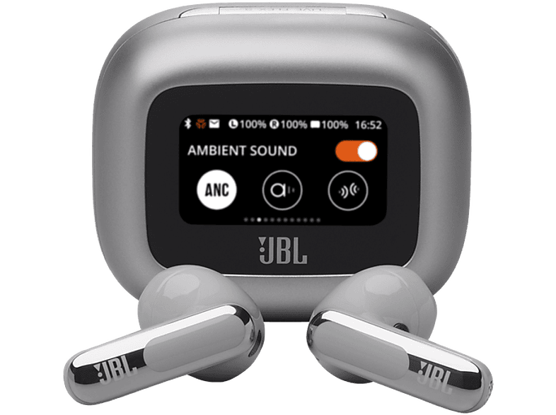 JBL Live Flex 3 50 h Autonomía Cancelación de Ruido Open Stick Silver