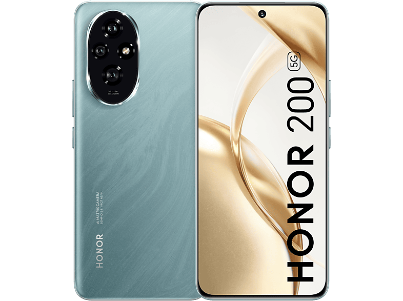 Honor 200 5G Emerald Green 512 GB 12 GB RAM 6.7 AMOLED Qualcomm® Snapdragon® 7 Gen 3 5200 mAh Android